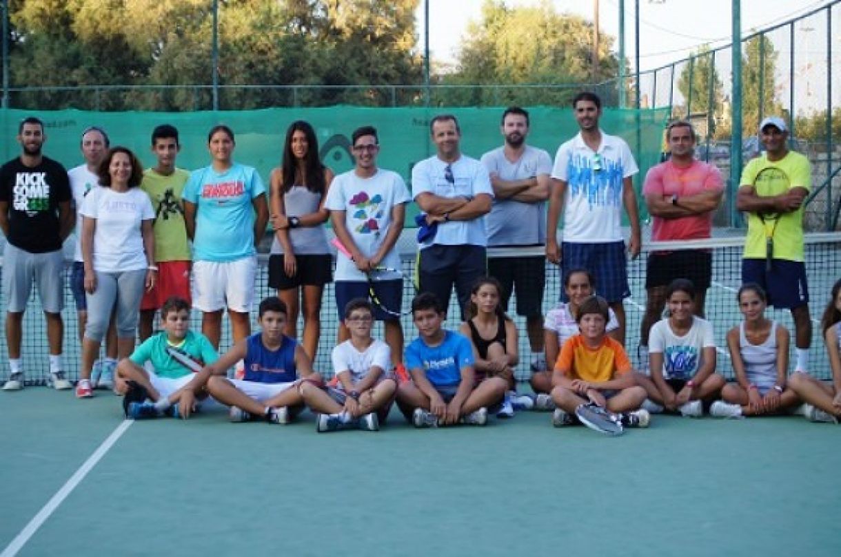 Collaboration with Iraklio Tennis club